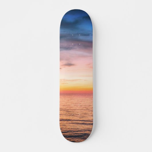 Tropical Sunset Photo Persoonlijk Skateboard (Voorkant)