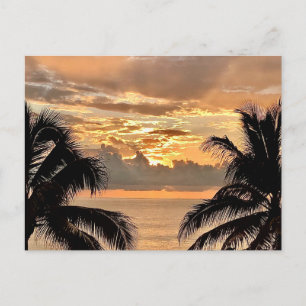 Tropical Sunset Puerto Vallarta Briefkaart