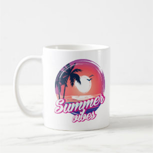 Tropical Sunset Summer Vibes Koffiemok