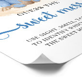 Tropical teddy bear Guess The Sweet Mess game Poster (Hoek)