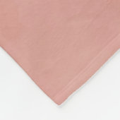 Tropical Terracotta Llama Fleece Deken (Hoek)