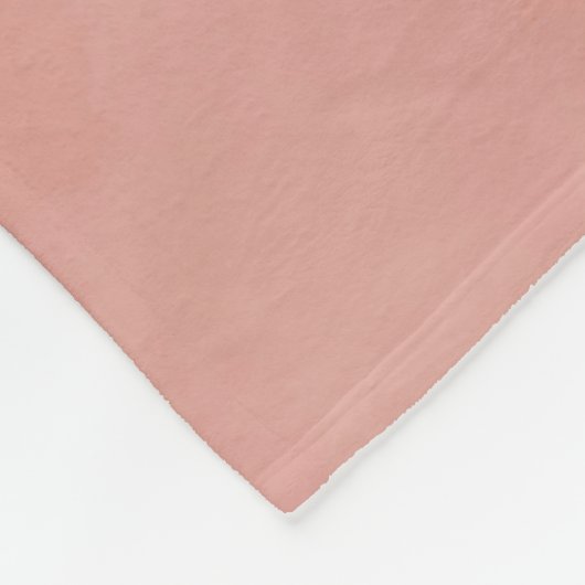 Tropical Terracotta Llama Fleece Deken (Hoek)