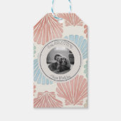 Tropical The Big One Surf Teckel Verjaardag Cadeaulabel (Voorkant)