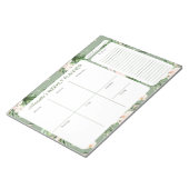 Tropical Thema Gepersonaliseerde Weekly Planner Pa Notitieblok (Schuin)