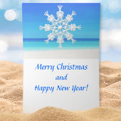 Tropical Thema "Voeg een foto Kerst Kaarten" Feestdagen Kaart