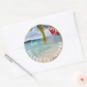 Tropical Tidings Label Sticker (Envelop)