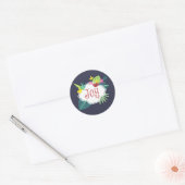 Tropical Tidings Sticker Label (Envelop)