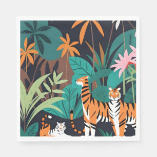 Tropical Tiger Trio Servet