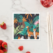 Tropical Tiger Trio Servet (Insitu)