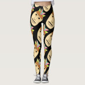 Tropical Tiki Leggings (Voorkant)