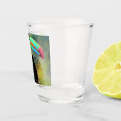 Tropical Toco Toucan Shot Glass Glas (Rechts)