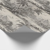 Tropical Toile de Jouy Cadeaupapier (Hoek)