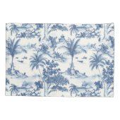 Tropical Toile de Jouy Kussensloop (Achterkant-Links)