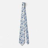 Tropical Toile de Jouy Stropdas (Voorkant)