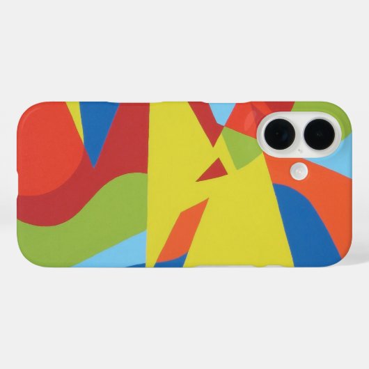 Tropical Toucan Beak Abstract Design Phone Cover (Achterkant (horizontaal))