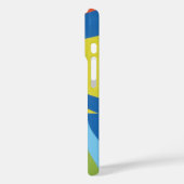 Tropical Toucan Beak Abstract Design Phone Cover (Achterkant / Links)