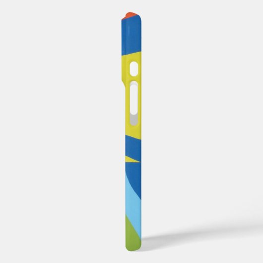 Tropical Toucan Beak Abstract Design Phone Cover (Achterkant / Links)