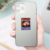 Tropical Toucan Bird  Funny Toucan Bird Pun Sticker (Telefoon)