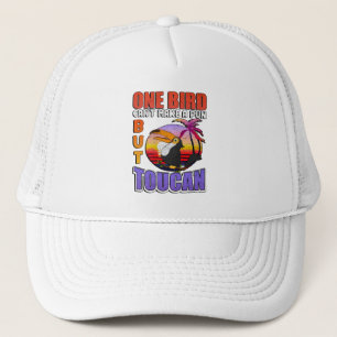 Tropical Toucan Bird Funny Toucan Bird Pun Trucker Pet