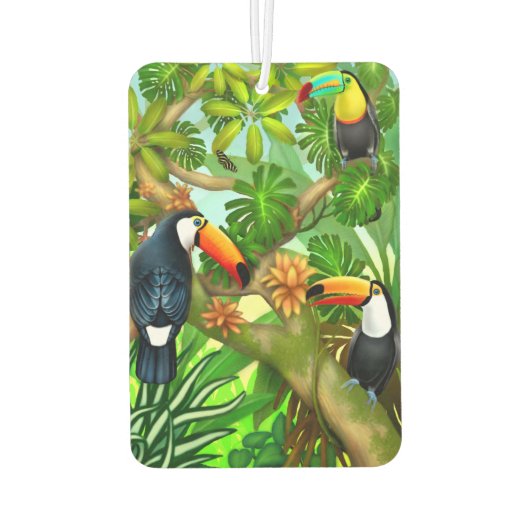 Tropical Toucan Oerwoud Luchtverfrisser (Achterkant)