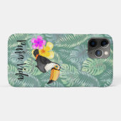 Tropical Toucan Pura Vida Design Smartphone Hoesje (Achterkant (horizontaal))