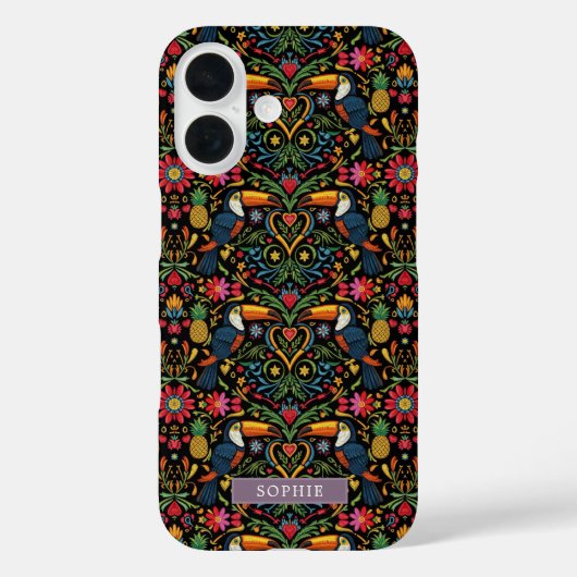 Tropical Toucan Vibrant Case-Mate iPhone Case (Achterkant)