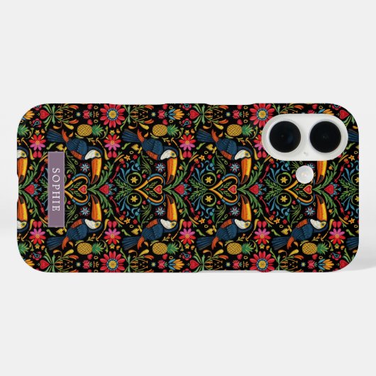 Tropical Toucan Vibrant  Case-Mate iPhone Case (Achterkant (horizontaal))