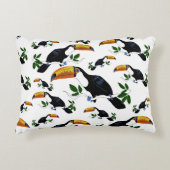 Tropical Toucans - Playful Jungle Accent Kussen (Voorkant)