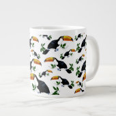 Tropical Toucans - Playful Jungle  Grote Koffiekop (Voorkant rechts)