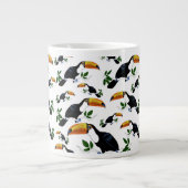 Tropical Toucans - Playful Jungle  Grote Koffiekop (Voorkant)