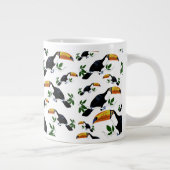 Tropical Toucans - Playful Jungle  Grote Koffiekop (Rechts)