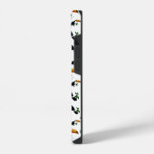Tropical Toucans - Playful Jungle  iPhone Hoesje (Linkerkant)