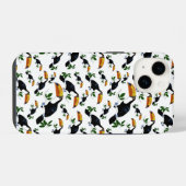 Tropical Toucans - Playful Jungle  iPhone Hoesje (Achterkant horizontaal)