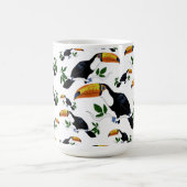 Tropical Toucans - Playful Jungle  Koffiemok (Center)