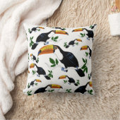 Tropical Toucans - Playful Jungle Kussen (Deken)