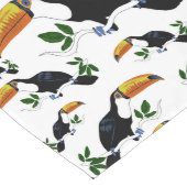 Tropical Toucans - Playful Jungle Lange Tafelloper (Hoek)