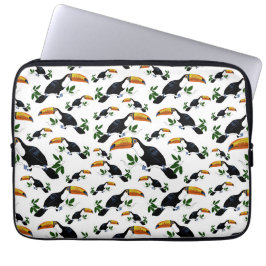 Tropical Toucans - Playful Jungle Laptop Sleeve