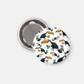 Tropical Toucans - Playful Jungle Magneet (Voorkant / Achterkant)