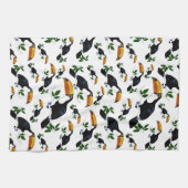 Tropical Toucans - Playful Jungle Theedoek (Horizontaal)