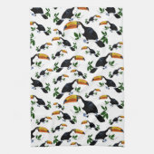 Tropical Toucans - Playful Jungle Theedoek (Verticaal)