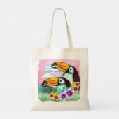 Tropical Toucans  Tote Bag (Achterkant)