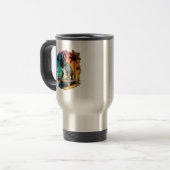 Tropical Travel Mug Reisbeker (Voorkant links)
