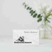 Tropical Trees Real Estate Visitekaartje (Staand voorkant)