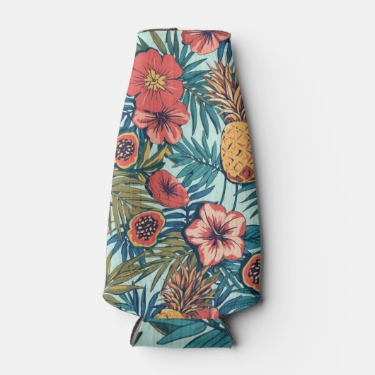 Tropical Trio | Pineapple, Papaya & Passionfruit  Flesjeskoeler (Voorkant)