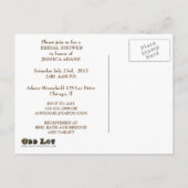 Tropical Turquoise Beach Vrijgezellenfeest uitnodi Uitnodiging Briefkaart (Achterkant)