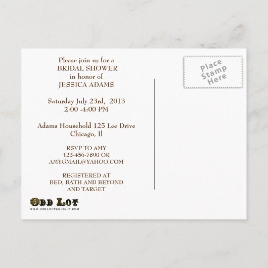 Tropical Turquoise Beach Vrijgezellenfeest uitnodi Uitnodiging Briefkaart (Achterkant)