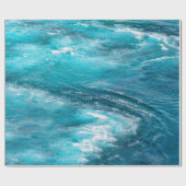 Tropical Turquoise Caribbean Ocean Cruise Foto Cadeaupapier (Vlak)