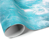 Tropical Turquoise Caribbean Ocean Cruise Foto Cadeaupapier (Rol Hoek)