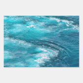 Tropical Turquoise Caribbean Ocean Cruise Foto Inpakpapier Vel (Voorkant)