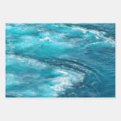 Tropical Turquoise Caribbean Ocean Cruise Foto Inpakpapier Vel (Voorkant 2)